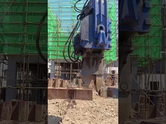 2000kN Maximum Crowd Force Hydraulic Pile Driving Machine cho việc lắp đặt đống nặng lên đến 30m