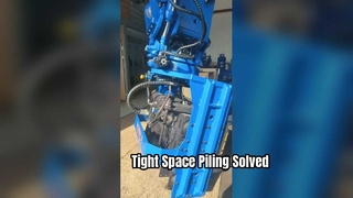 Màn hình điều khiển cọc kẹp bên