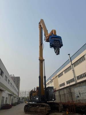 VIBRA Pile Driver For XCMG CE750D Excavators