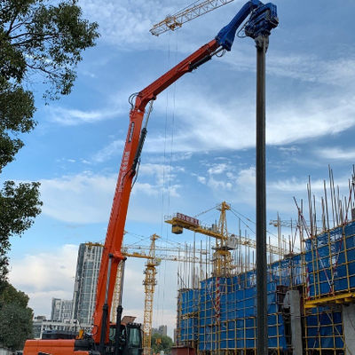 High-Efficiency & Precision Pile Driver - Photovoltaic Vibratory Hammer for Piling & Pulling