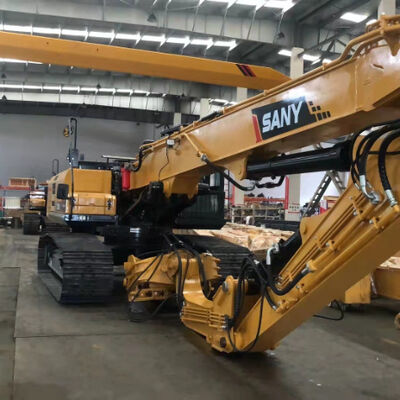 High-Efficiency Sheet Pile Driver | 15m Capacity Hammer Equipment For Construction