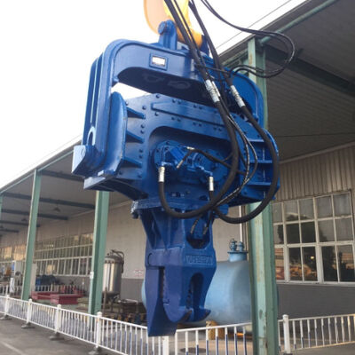 Heavy-Duty Pile Driver for 21m Deep Foundation Projects