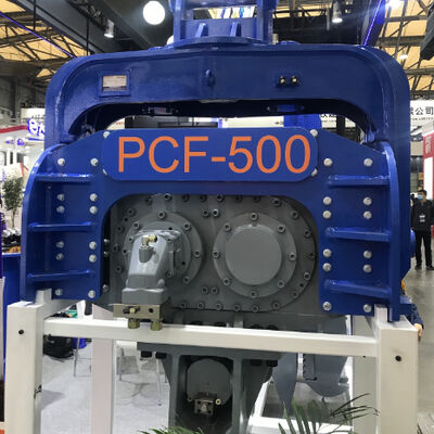 21m Deep Sheet Pile Driver: High-Frequency Vibro Hammer for Excavator Mounting