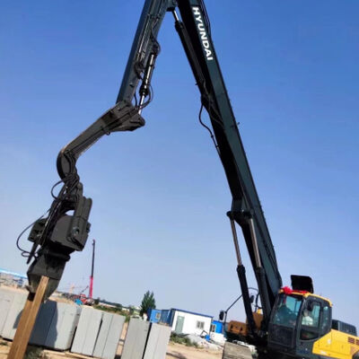 Pile Driver For Sheet Piling | 18m Depth & 535KN Pulling Force