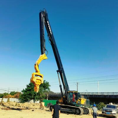 Heavy-Duty Pile Driver | 3.3 Ton Vibrating Hammer for Large Steel Plate Pile Construction