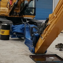 Vibro Hammer Pile Driver for 69-78 Ton Excavators | Large-Scale Construction Adaptability & Durable Design