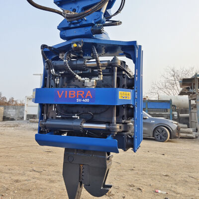 High-Speed Side Grip Pile Driver: 10 M/min Pile Lifting & Large 150L Fuel Tank