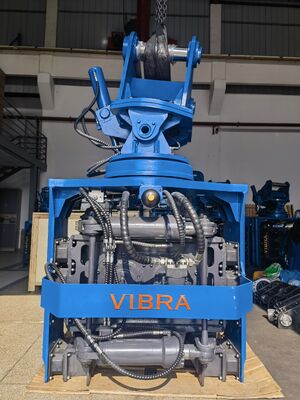 Heavy Lifting Redefined: SV-400 Side Grip Pile Driver – 656 kN Force, 490 kN Bottom Clamp, Matches 32–40t Excavators