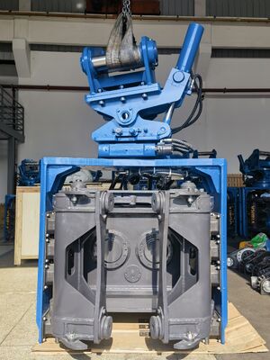 SV-400 Side Grip Pile Driver For 32-40 Ton Excavators  558kN Force & Wide Frequency Range