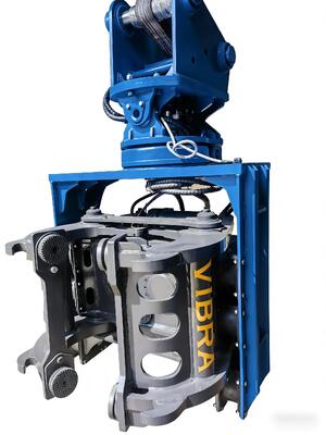 Side Grip Pile Driver – SV200 with Low Headroom Operation Capability & Quick Tool Change System – Manufacturers China
