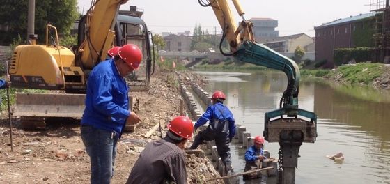 Hydraulic Pile Driver - High Precision & Low Vibration Operation