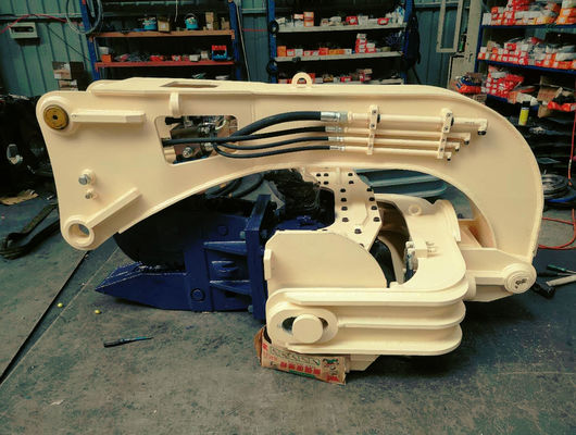 High-Frequency Hydraulic Vibro Pile Hammer with Compact Design for Mini Excavators