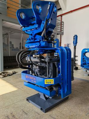 Pile Driver - Hydraulic Side Grip & Narrow Space Operation