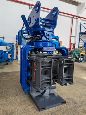 High-Efficiency Sheet Hydraulic Pile Driver with Side Grip & 2300 RPM Vibro Hammer