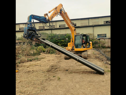 Heavy-Duty Pile Driver - 10-Meter Penetration & 2800 RPM Vibration