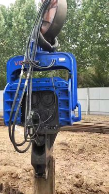 FV-500 Máy ép cọc bốn tâm lệch | Lực 759 kN | Máy xúc 48-52 tấn