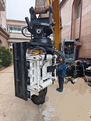 Trình điều khiển cọc kẹp bên – Khả năng vận hành khoảng trống thấp & Cấu trúc nhỏ gọn Không gian hạn chế cho máy xúc 25‑32T