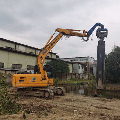 Sheet Pile Driver for Plastic Sheet Piling: Non-Damaging Vibro Hammer Solution