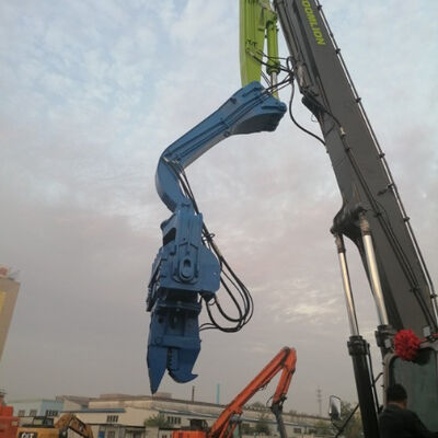 Precise Electric Vibro Hammer - 21m Sheet Pile Driving Equipment