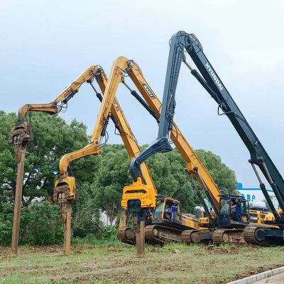 Excavator Mounted Hydraulic Pile Driver | Fits 6-60T Machines, Vibratory Operation