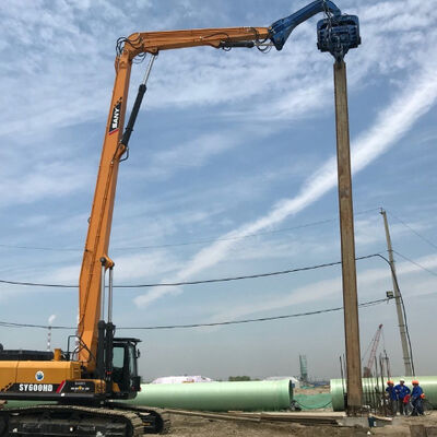 Máy điều khiển đống hiệu quả cao. Rung động thấp và thời gian làm việc ngắn cho các dự án nhanh hơn.