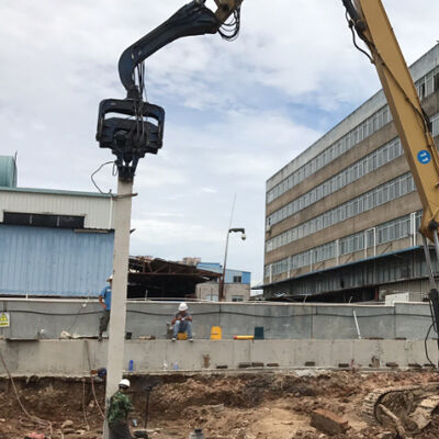 Máy đóng cọc tấm nền móng ngoài khơi