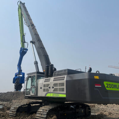 Tiếng ồn thấp, hoạt động thân thiện với môi trường Ứng dụng điều khiển đống với vòi kẹp thép đúc siêu mạnh và hệ thống hợp nhất dòng chảy bơm kép    FV800