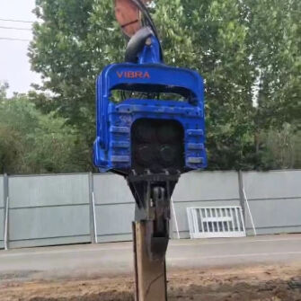 Hiệu suất khoan hiệu quả cao & Hệ thống hợp nhất dòng chảy bơm kép    FV-500 Driver Đống Với lực 759 KN