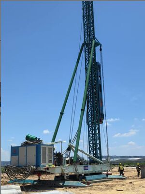 Búa cọc tác động HDY18 | Cấu trúc bền bỉ và độ rung khi vận hành thấp