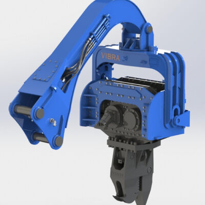 Máy đóng cọc thủy lực dòng PCF 350 | Hiệu quả cao và khả năng tương thích với nhiều máy đào