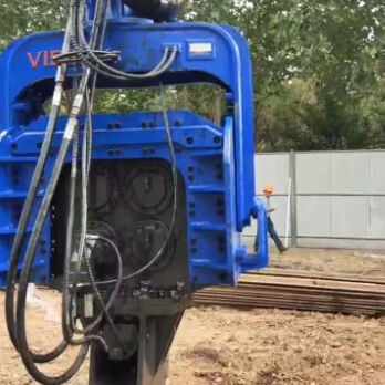 Máy đóng cọc gắn trên máy xúc đa năng: Độ sâu tối đa 24m & Khả năng tương thích phổ quát