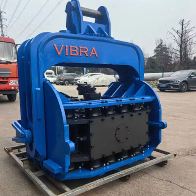 Trình điều khiển cọc lực tối đa 1500kN trên khung gầm điện bốn bánh tích hợp