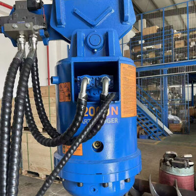 Máy khoan đất mô-men xoắn cao dành cho máy xúc: Khoan sâu 7 mét và công suất tối đa