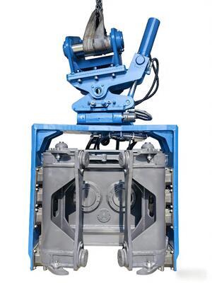 Máy đóng cọc cầm tay SV-400 656kN Búa rung thủy lực cho máy xúc