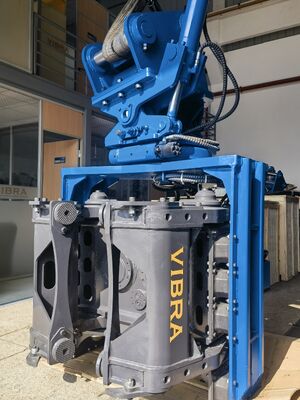 SV-400 chất lượng cao từ các nhà xuất khẩu Side Grip Pile Driver với cấu trúc nhỏ gọn cho không gian kín
