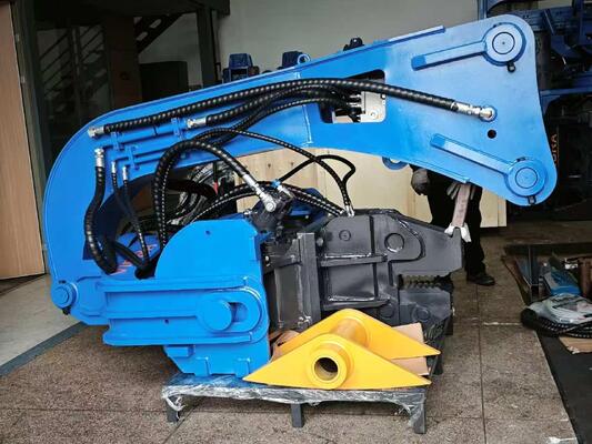 Bộ van hợp nhất lưu lượng cao & Máy đóng cọc năng lượng va đập cao xoay 360° - FV-250R