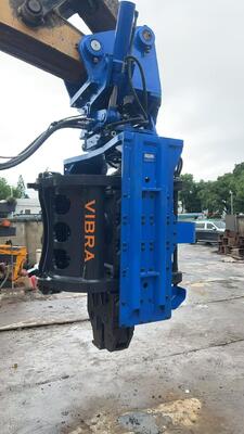 Side Grip Pile Driver Manufacturers – SV-400 Full Slewing Mechanism Assembly With Low Headroom Operation