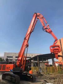 Low Noise Excavator Mounted Pile Driver , Hydraulic Pile Driver For Excavators