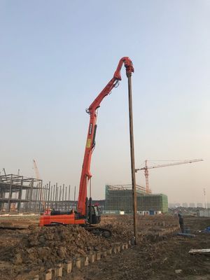 Low Noise Hydraulic Pile Driver High Piling Speed For Various Working Environments